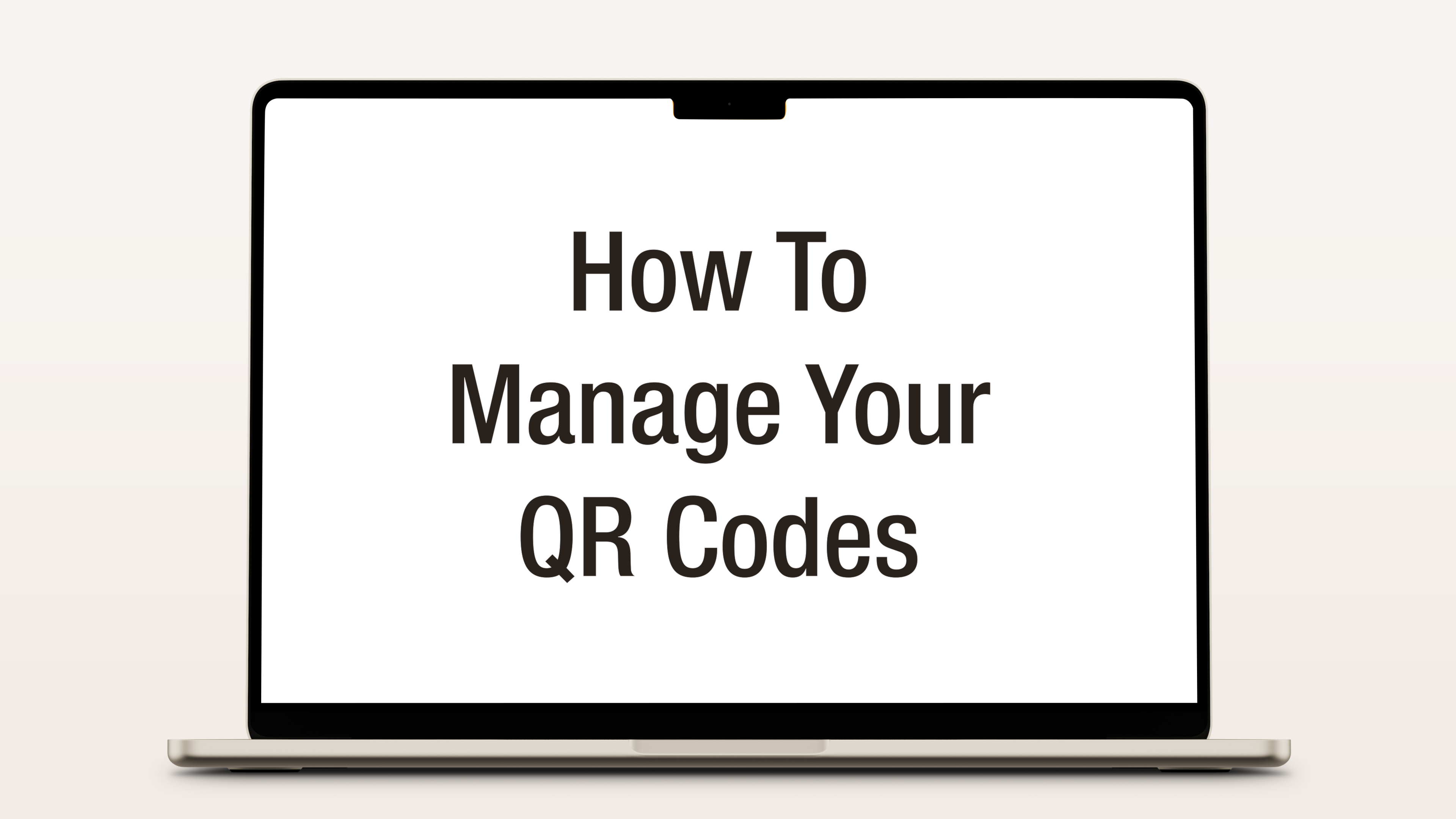 How to Manage Your QR Codes - Video Thumbnail