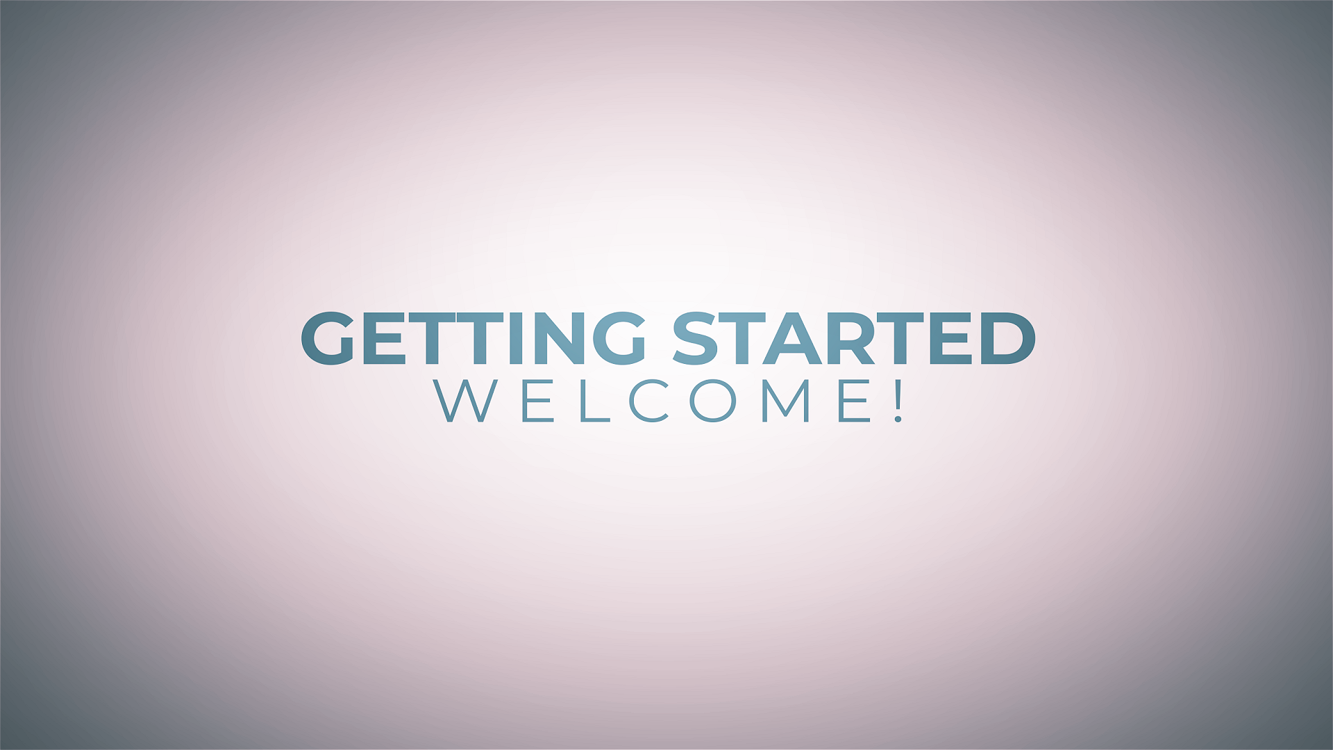 Getting Started